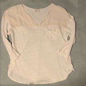 9-H15 Stcl linen and silk top